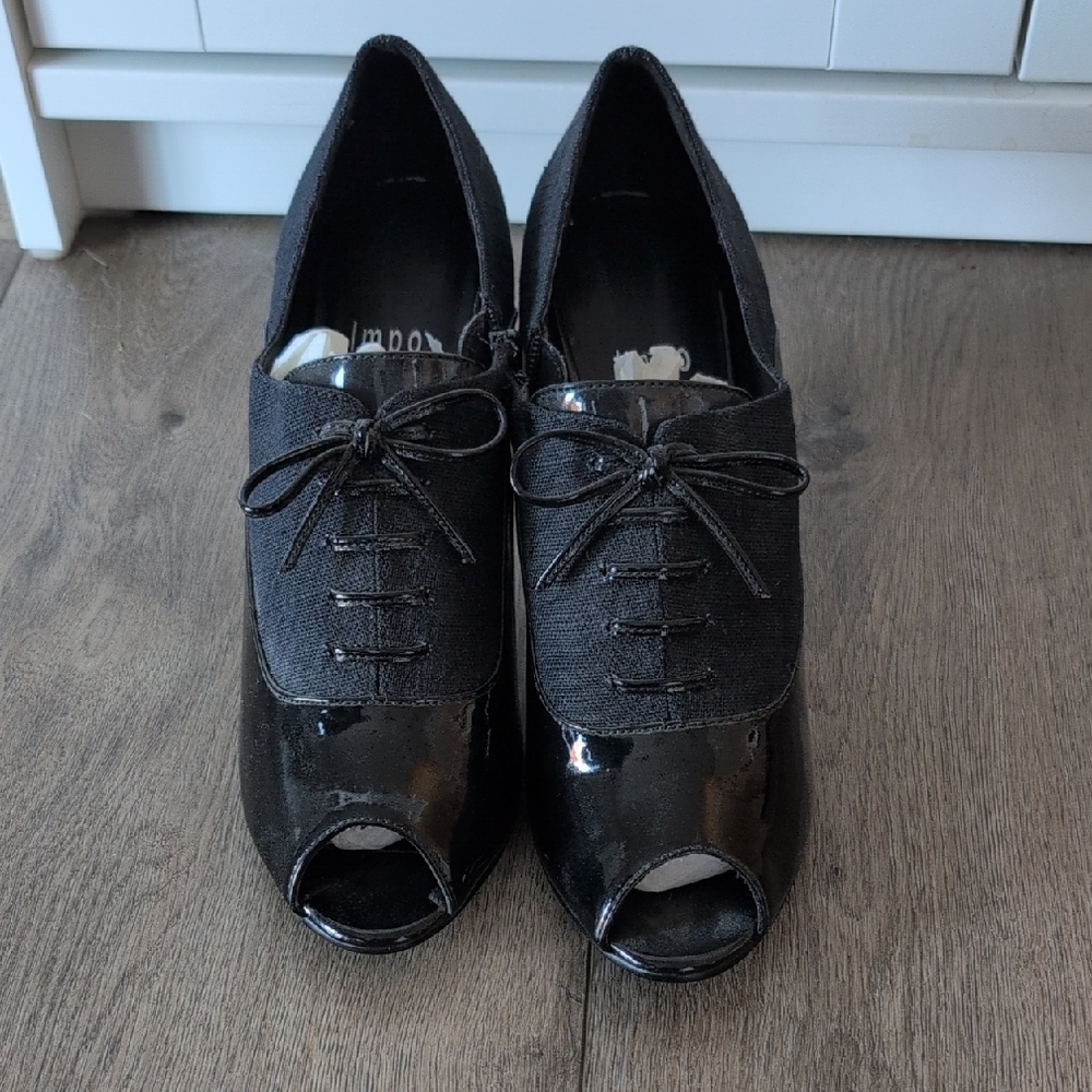 Impo Open Toe Booties